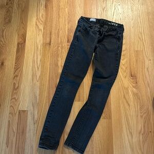 Gap black skinny jeans